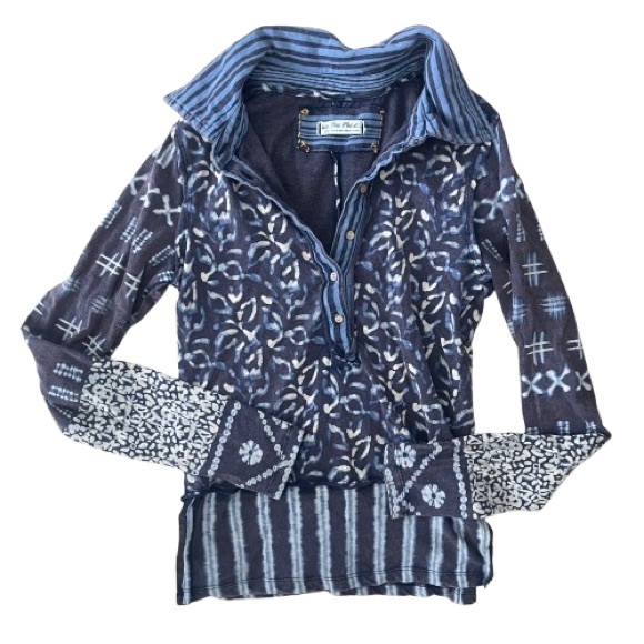 Free People Shibori Dreams Top - Picture 5 of 7